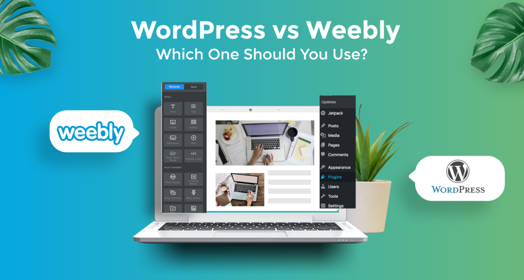 Weebly vs WordPress - Key Differences You Must Know
