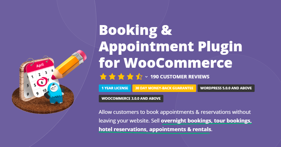 booking woocommerce