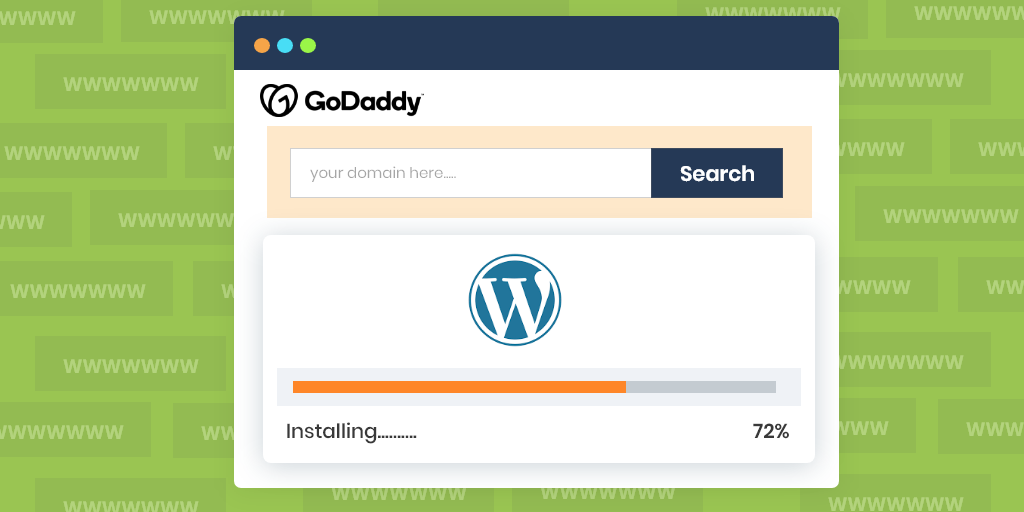 WordPress on godaddy