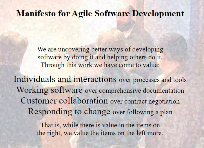 agile manifesto