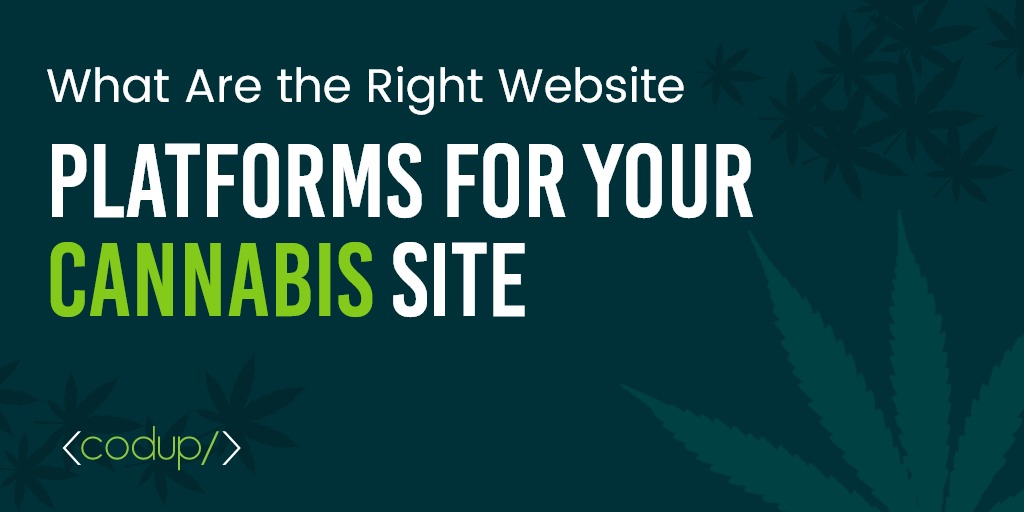 best platforms for cannabis websites - CODUP