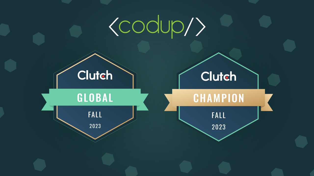 Codup Honored as Clutch Champion and Clutch Global Leader for 2023