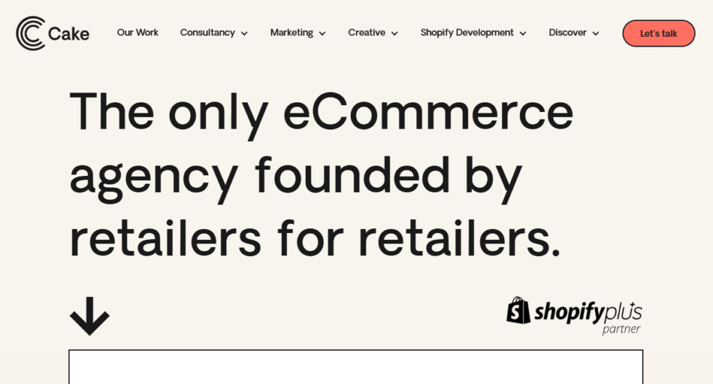 The only eCommerce Shopify Agency founded by retailers
