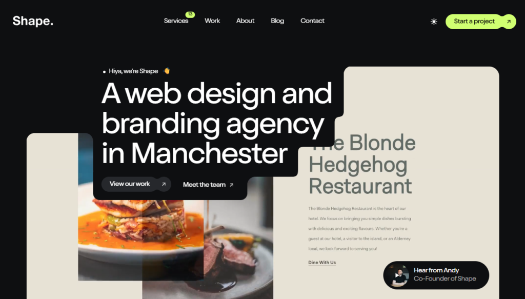 A web design and branding Shopify Agency in Manchester