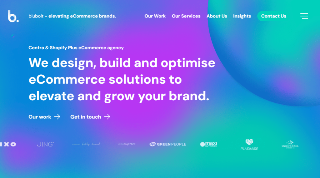 Design, Build, and optimize with Blubolt Shopify Agency