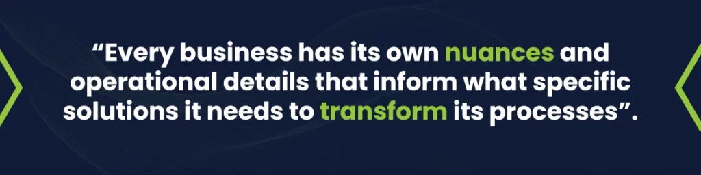 Quote image showing “B2B buyers complete 57%–70% of their research before ever contacting a salesperson” – highlighting the importance of digital presence in B2B eCommerce for manufacturers