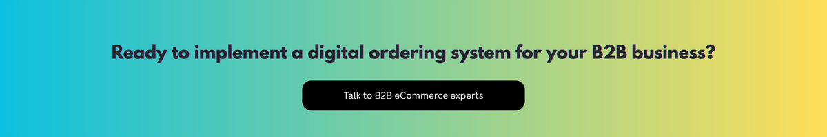 digital ordering system CTA