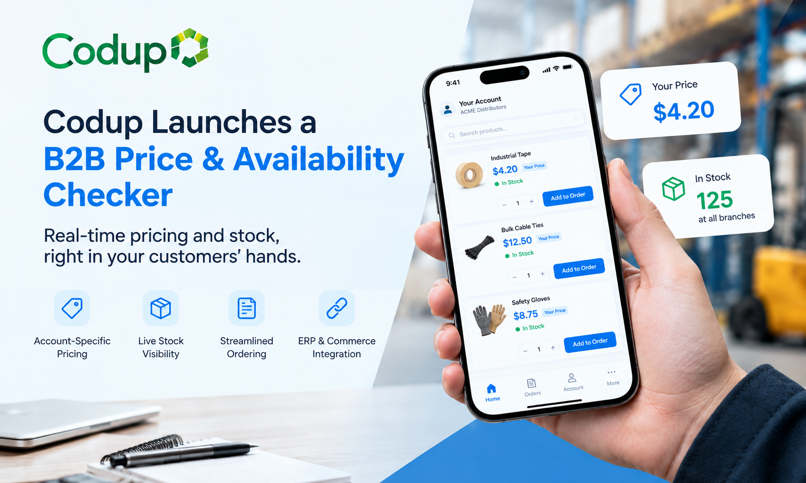 B2B Price & Availability Checker