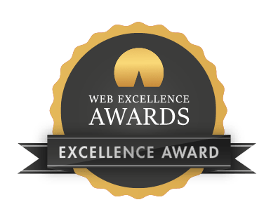 Web Excellence Awards, Excellence Award